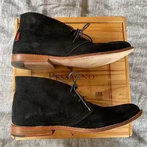 Gorilla USA Black Suede Chukkas Gorilla USA Chukka Boots | Boots & Dress Shoes | Drop main image 4